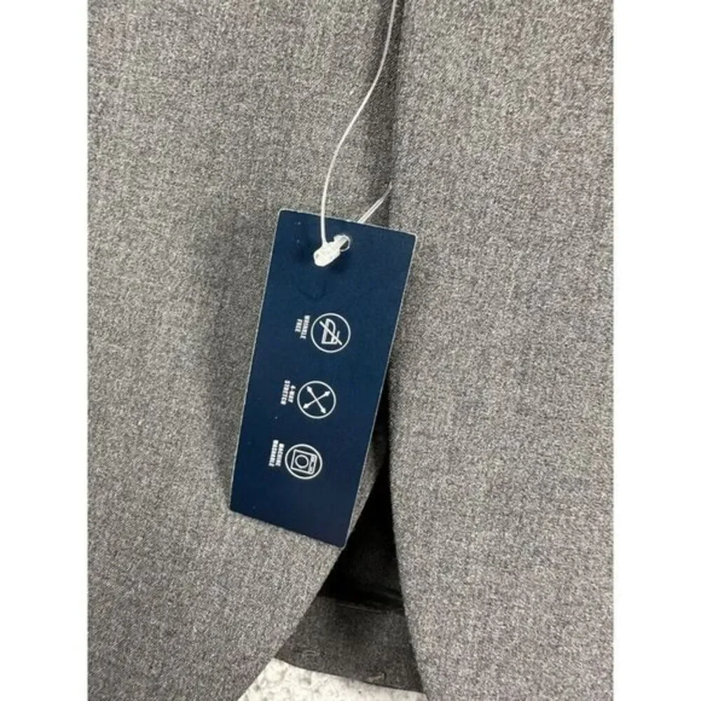 J.Crew Blazer Men 44L Thomson Gray Performance 4-Way Stretch Sport Coat Suit NEW
